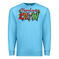 Ocean Blue friendsmas crew Premium Sweatshirt - Artiststas