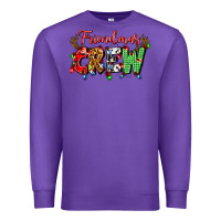 Purple friendsmas crew Premium Sweatshirt - Artiststas