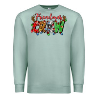 Seafoam friendsmas crew Premium Sweatshirt - Artiststas