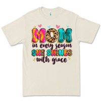Bone mom in every season she shines with grace Premium Tee - Artiststas