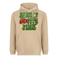 Mushroom shut up liver you're fine st patricks day Heavyweight Hoodie - Artiststas