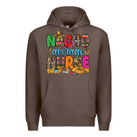 Coffee nacho average nurse Premium Hoodie - RanaPortraitStore