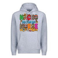 Heather Grey nacho average nurse Premium Hoodie - RanaPortraitStore
