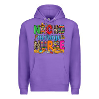 Purple nacho average nurse Premium Hoodie - RanaPortraitStore