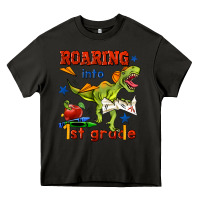 Asphalt roaring into 1st grade Heavy Core Tee - BundleAndBundleShop