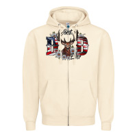 Sandshell Best Dad Ever Zipper Hoodie - CowhideDigitalArt