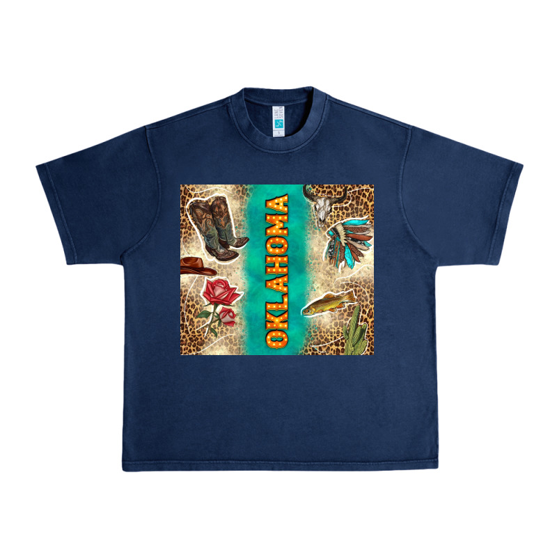 Oklahoma Urban Heavy Tee by TumblerDesignByShophia | Teevron