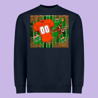 American Football Uniform Mouse Pad Heavyweight Sweatshirt Designed By Bundleandbundleshop