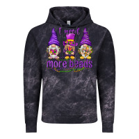 Cloud Black I need more beads with gnomies Vintage Hoodie - HowdyJamesFarm