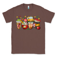 Chestnut school bus coffee cups Classic Tee - NancyCooperArtShop