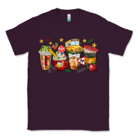 Plum school bus coffee cups Classic Tee - NancyCooperArtShop