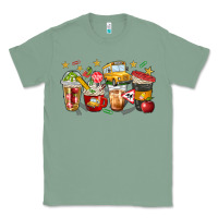 Sage school bus coffee cups Classic Tee - NancyCooperArtShop