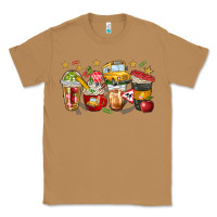 Toasted Coconut school bus coffee cups Classic Tee - NancyCooperArtShop