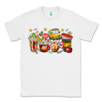 White school bus coffee cups Classic Tee - NancyCooperArtShop