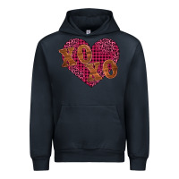 Navy xoxo Urban Hoodie - BarkalooDesign