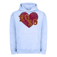 Pigment Grape Ice xoxo Urban Hoodie - BarkalooDesign