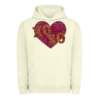 Pigment Pistachio xoxo Urban Hoodie - BarkalooDesign