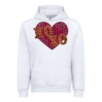 White xoxo Urban Hoodie - BarkalooDesign