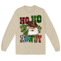 Mushroom ho ho howdy santa Long Sleeve Tee - CowGirlArtShop