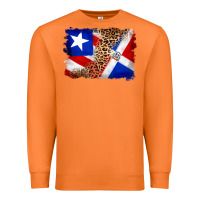 Carrot puerto rico and dominican republic flag Premium Sweatshirt - Artiststas