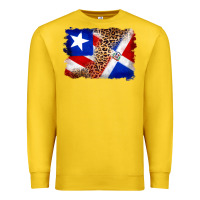 Lemon puerto rico and dominican republic flag Premium Sweatshirt - Artiststas
