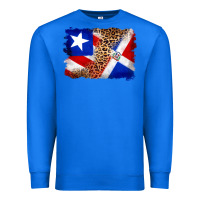 True Royal puerto rico and dominican republic flag Premium Sweatshirt - Artiststas