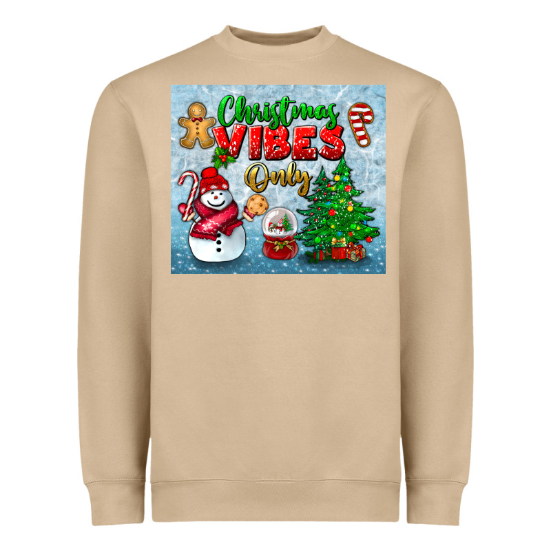 Christmas Vibes Only Tumbler Heavyweight Sweatshirt by BundleAndBundleShop | Teevron