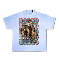 Grape Ice Rodeo Cowboy bull western Urban Heavy Tee - HowdyJamesFarm