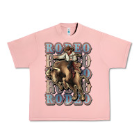 Salmon Rodeo Cowboy bull western Urban Heavy Tee - HowdyJamesFarm