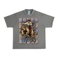 Tornado Rodeo Cowboy bull western Urban Heavy Tee - HowdyJamesFarm