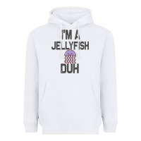 White i m a jellyfish duh halloween costume Heavyweight Hoodie - lanVoArt