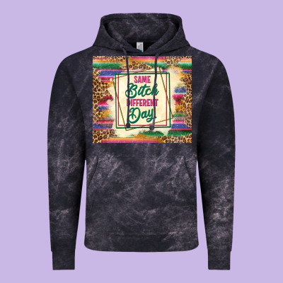 Same Bitch Different Day Vintage Hoodie Designed By Tumblerdesignbyshophia