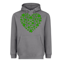Storm shamrock heart Heavyweight Hoodie - Artiststas