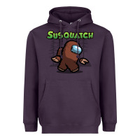Plum susquatch gift nature Heavyweight Hoodie - lanVoArt