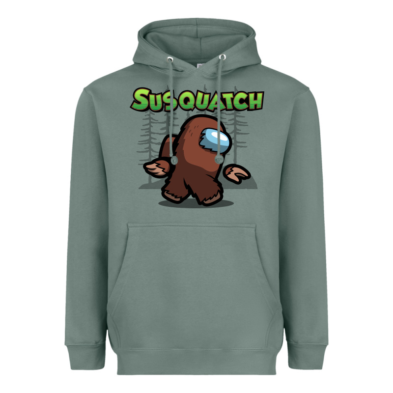 Susquatch Gift Nature Heavyweight Hoodie by lanVoArt | Teevron