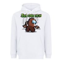 White susquatch gift nature Heavyweight Hoodie - lanVoArt