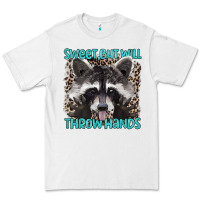 White sweet but will throw hands Premium Tee - Artiststas