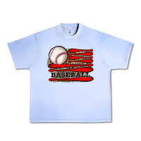 Grape Ice leopard baseball flag Urban Heavy Tee - JahusDesignShop