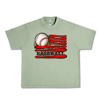 Oil Green leopard baseball flag Urban Heavy Tee - JahusDesignShop