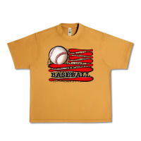 Peanut Butter leopard baseball flag Urban Heavy Tee - JahusDesignShop