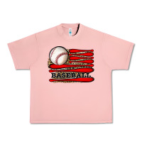Salmon leopard baseball flag Urban Heavy Tee - JahusDesignShop