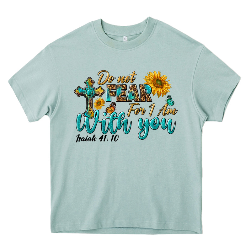 Do Not Fear For I Am With You Heavy Core Tee by BundleAndBundleShop | Teevron