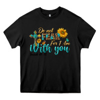Black do not fear for i am with you Heavy Core Tee - BundleAndBundleShop