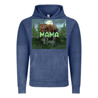Vintage Denim Mama bear tumbler Vintage Hoodie - HowdyJamesFarm