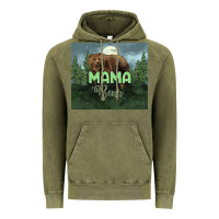 Vintage Olive Mama bear tumbler Vintage Hoodie - HowdyJamesFarm