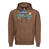 Chestnut boy grandma Zipper Hoodie - CowhideDigitalArt
