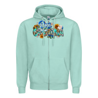 Seafoam boy grandma Zipper Hoodie - CowhideDigitalArt