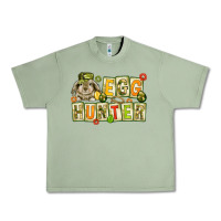 Oil Green Egg hunter with camouflage plate letters Easter Urban Heavy Tee - HowdyJamesFarm