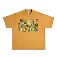 Peanut Butter Egg hunter with camouflage plate letters Easter Urban Heavy Tee - HowdyJamesFarm