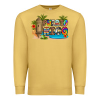 Antique Gold puerto rico Premium Sweatshirt - Artiststas